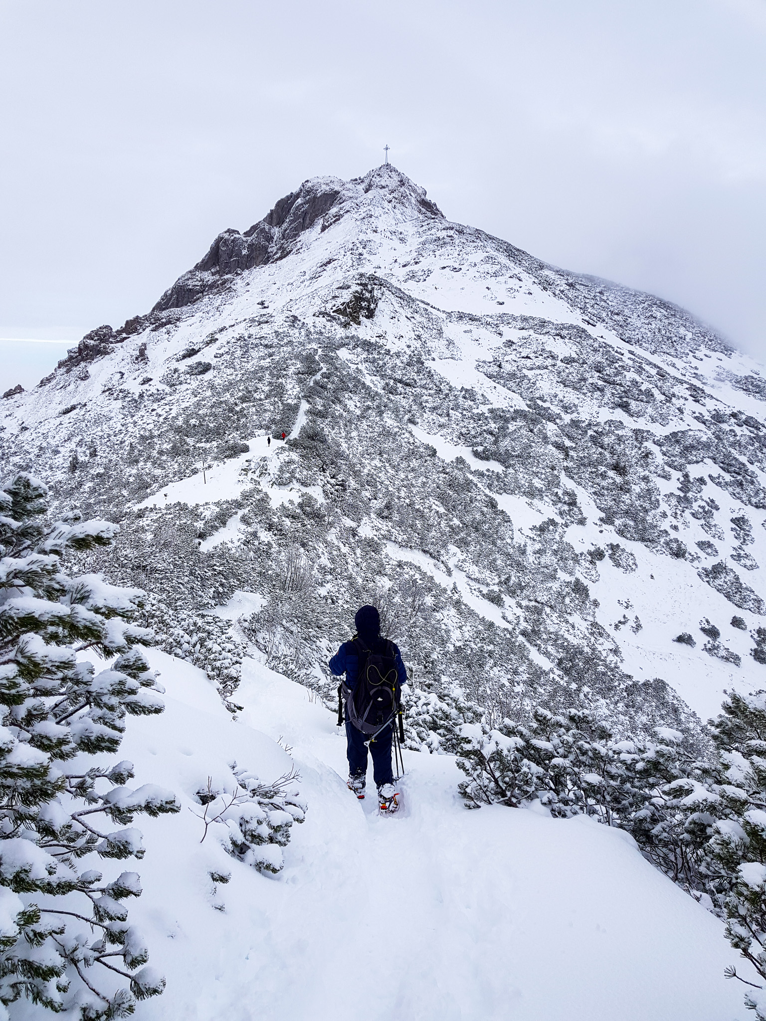 Giewont z Przełęczy Kondrackiej