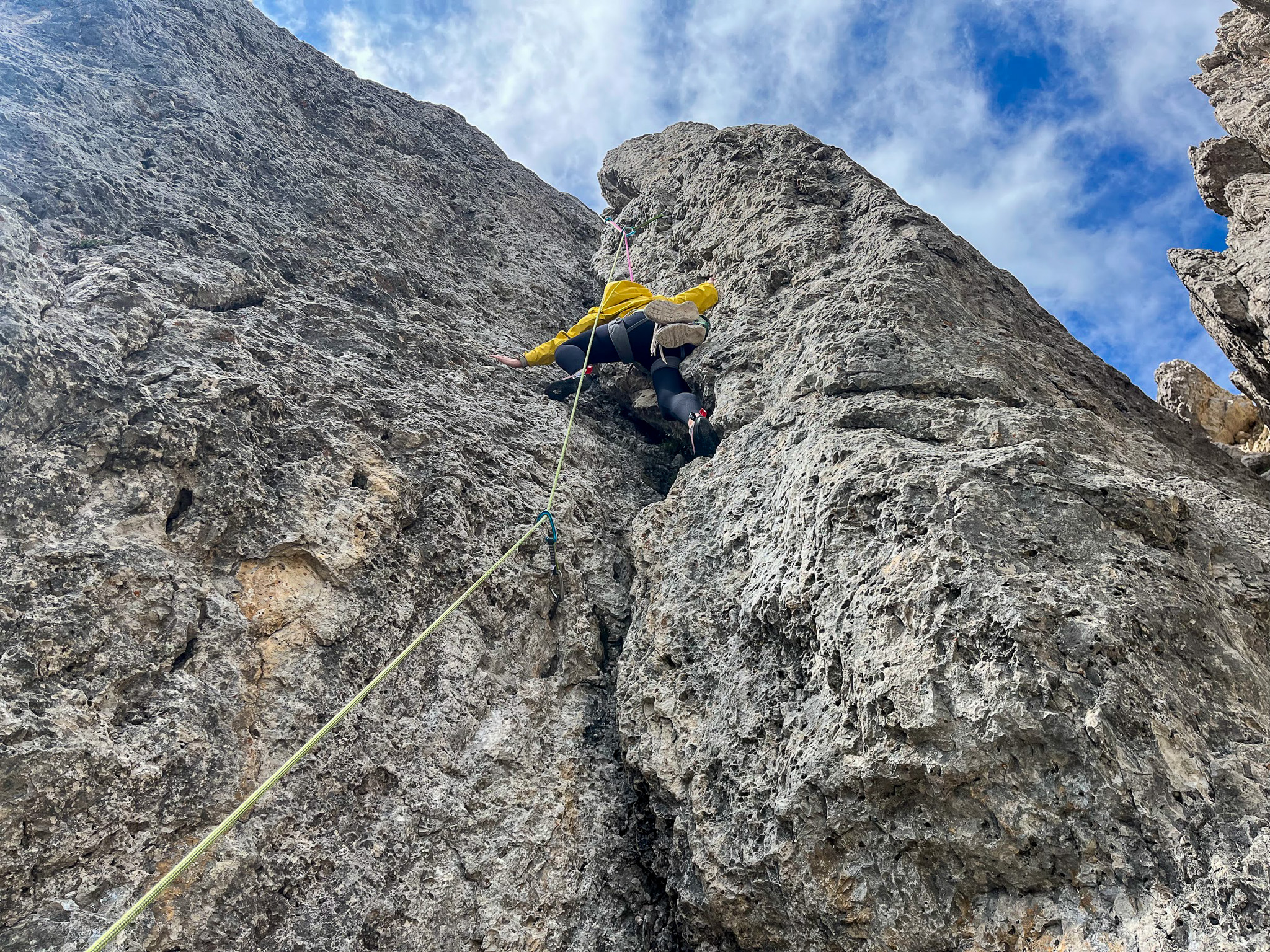 W kluczowych trudnościach przedostatniego wyciągu