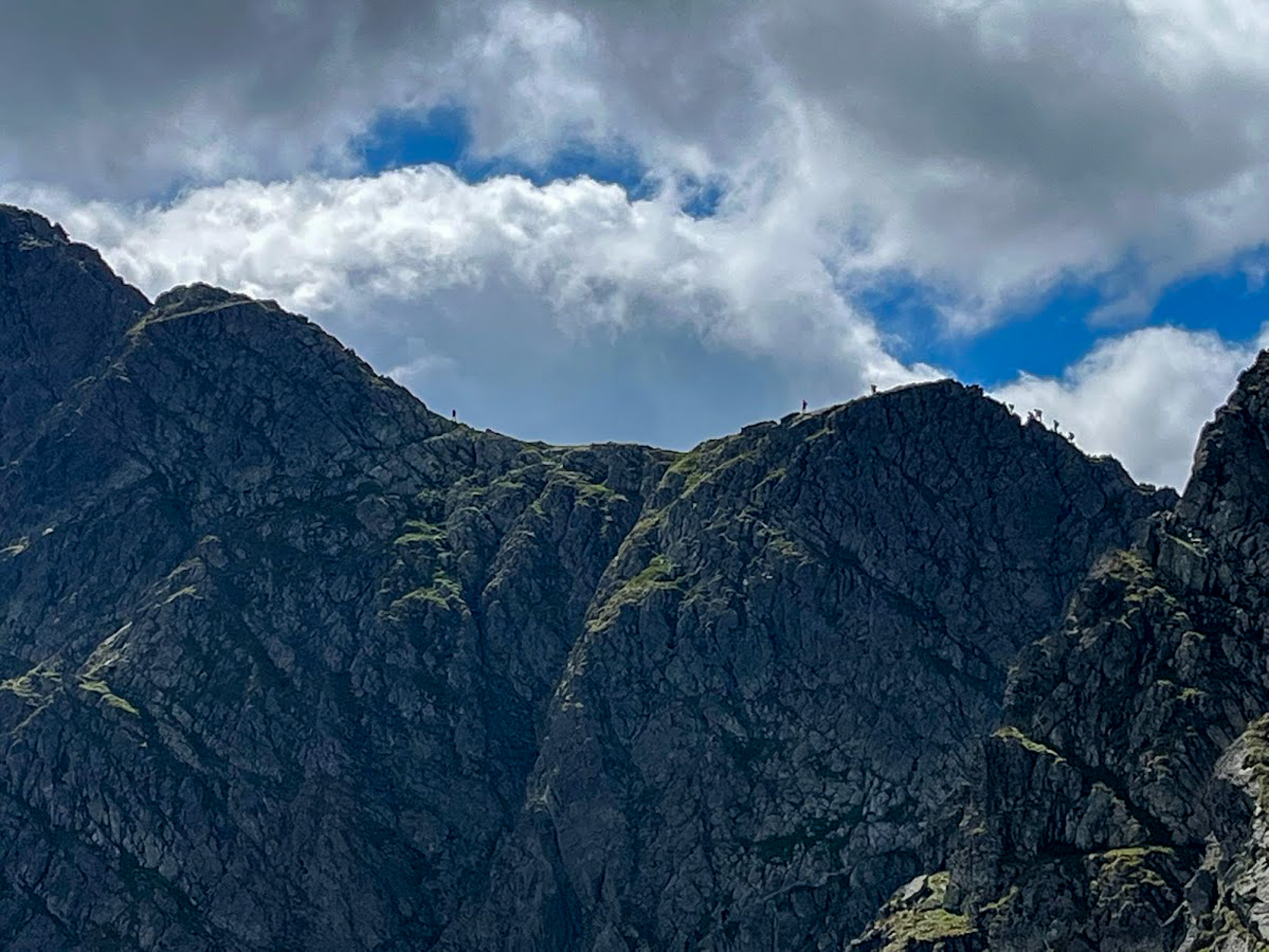 Tłumy na Orlej Perci