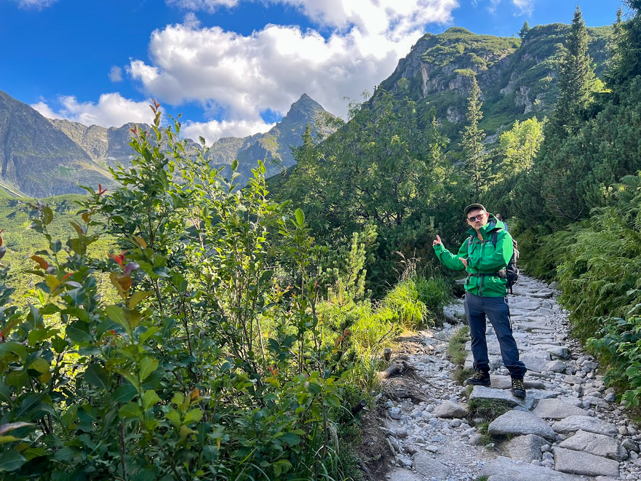 Tam na górze byliśmy!