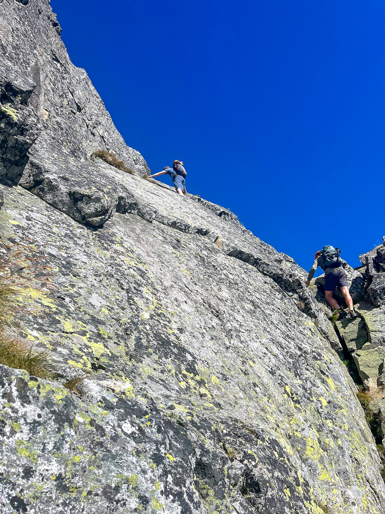 Najtrudniejszy fragment całej grani...